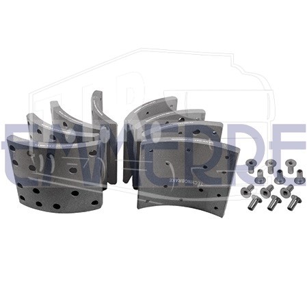 Накладки тормозные 200*201*20.4 D410mm
