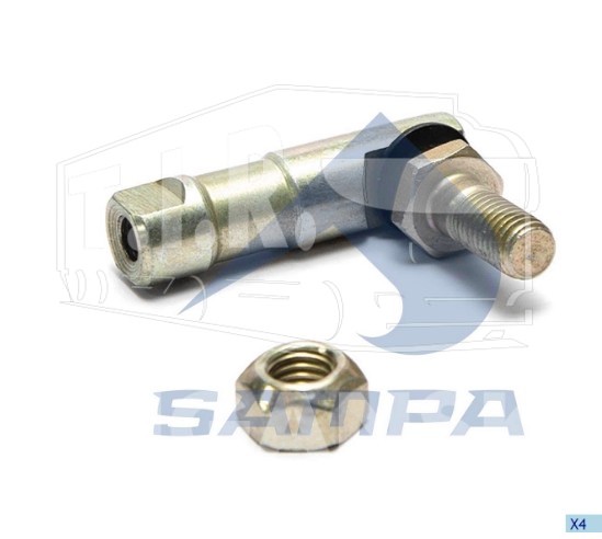 Наконечник троса КПП 8*10