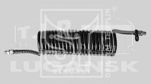 Шланг воздушный М22х1,5/М22х1,5*5500(красный)