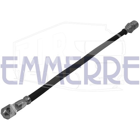 Шланг тормозной L=390мм 12*1,5 d=10