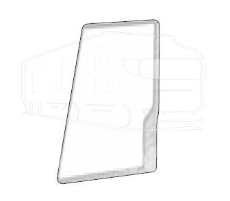 Стекло фары Volvo FH 01-08, R