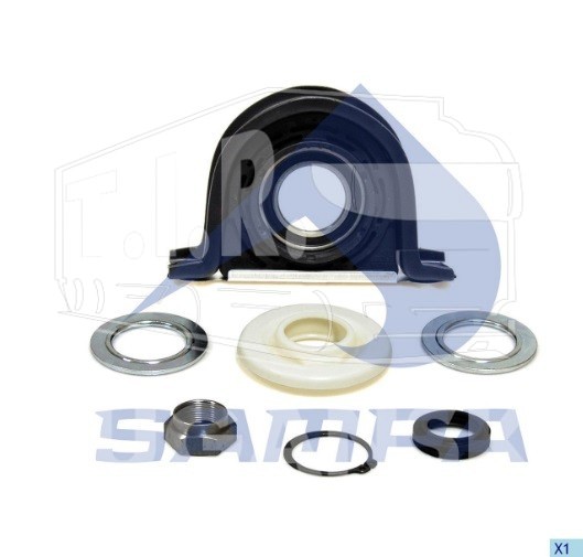 Подшипник подвесной D45