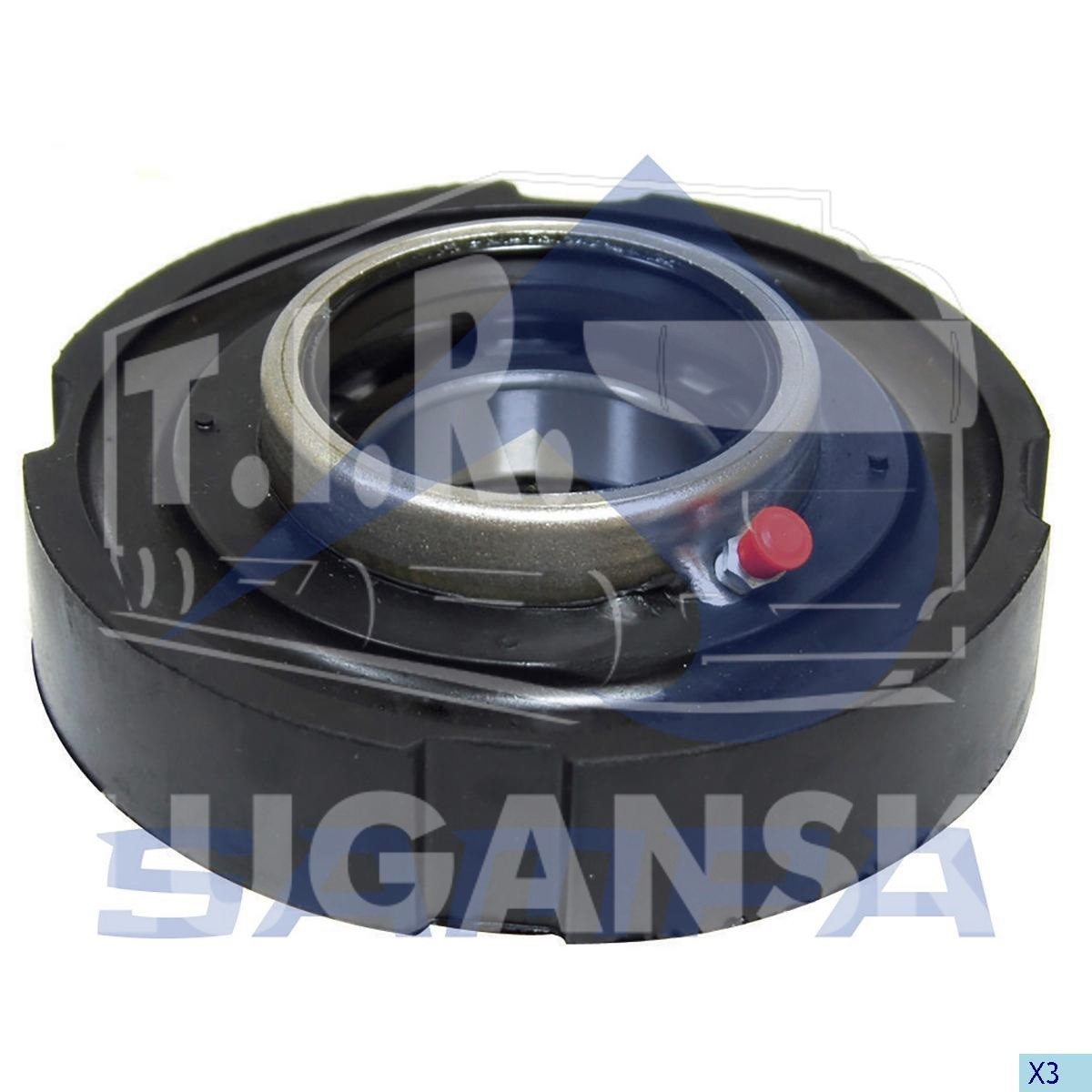 Подшипник подвесной D60