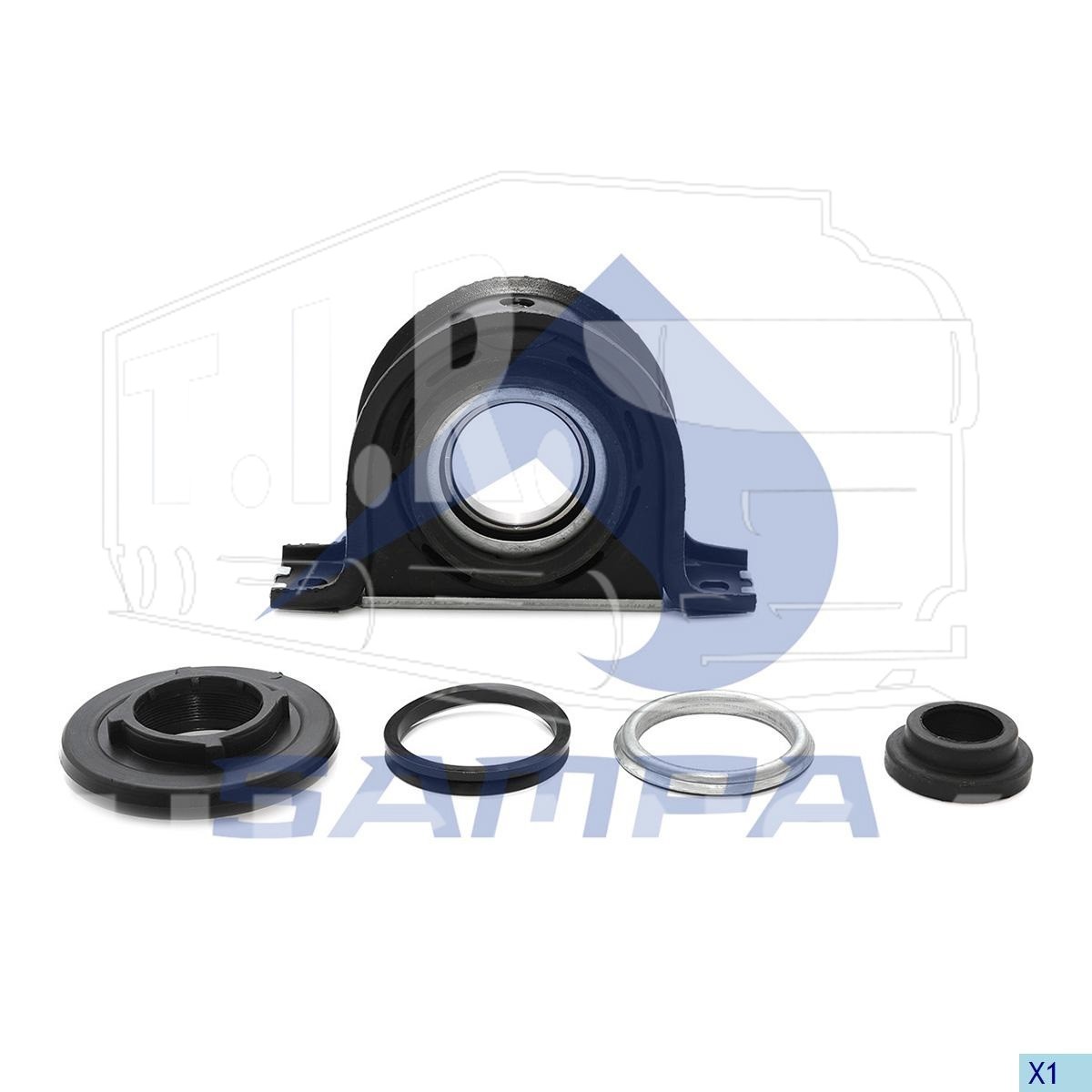Подшипник подвесной D60