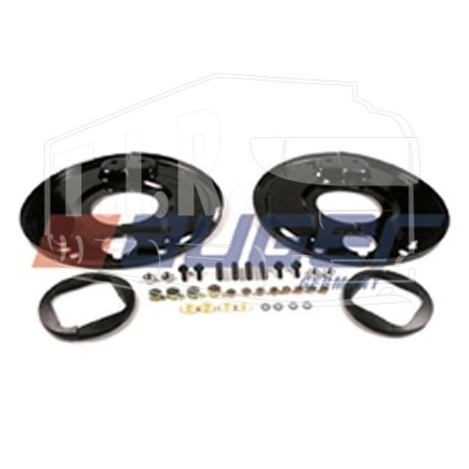 Пыльник тормозного барабана ось