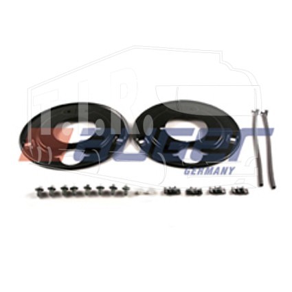 Пыльник тормозного барабана ось