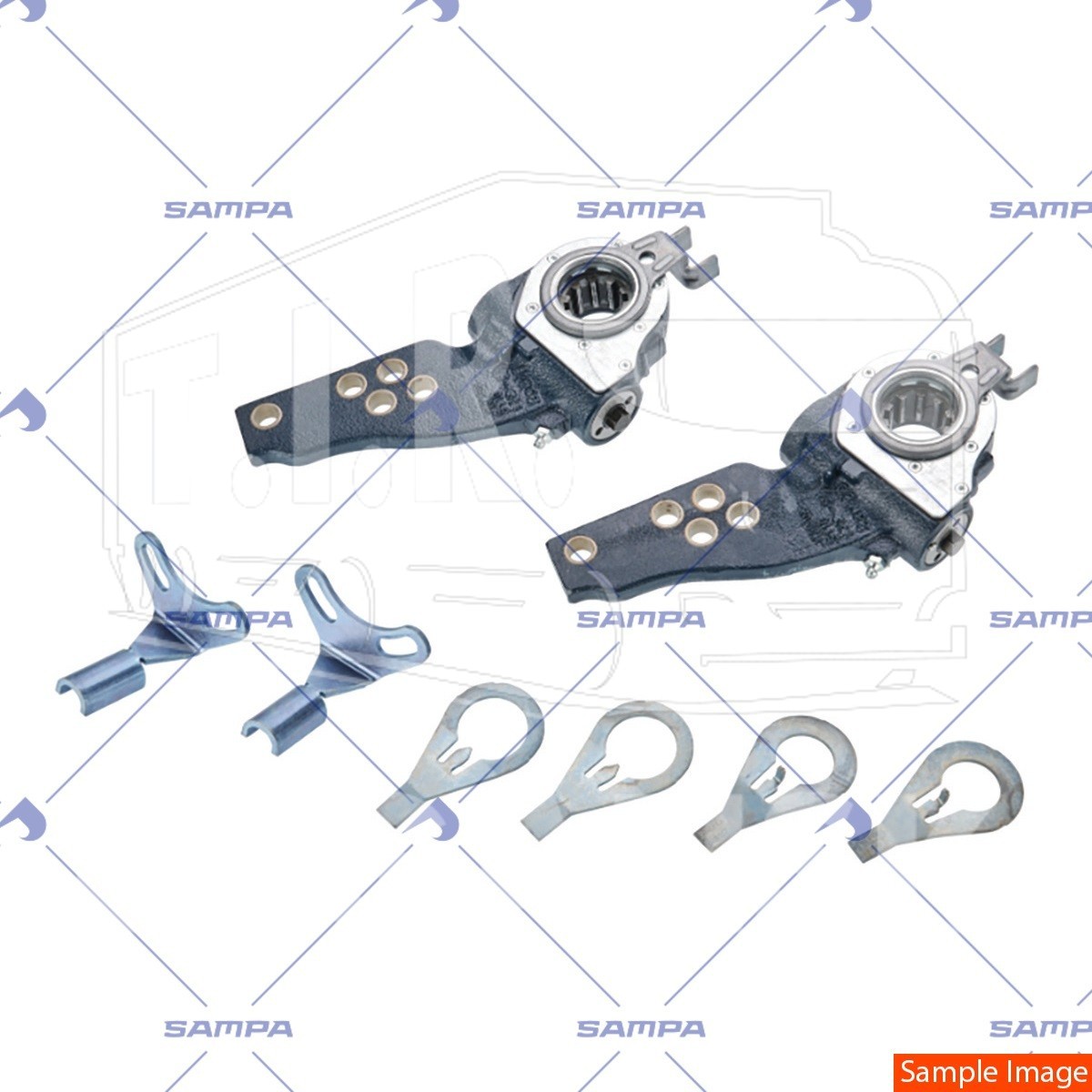 Трещотка автоматическая (Haldex:72788C) комплект 2шт.