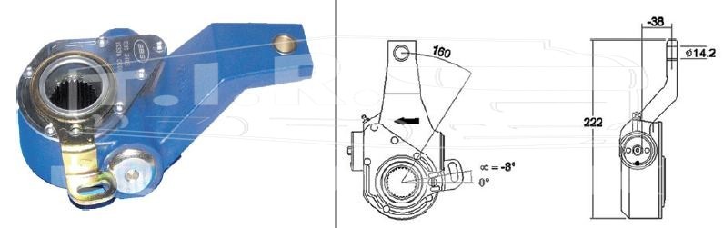 Трещетка зад