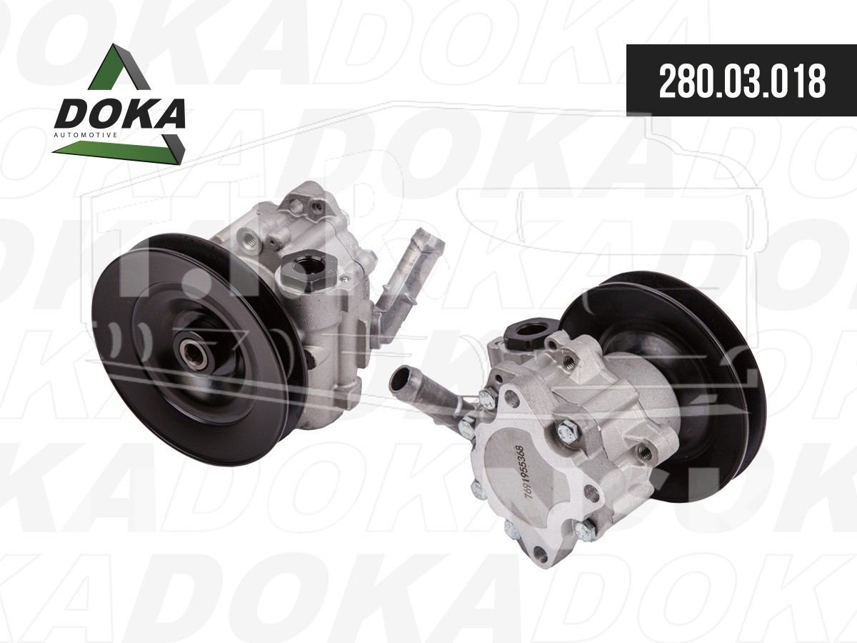 Насос гидроусилителя (ГУР) с шкивом