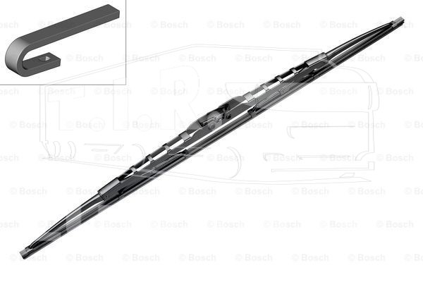 Щетка дворника 700 мм