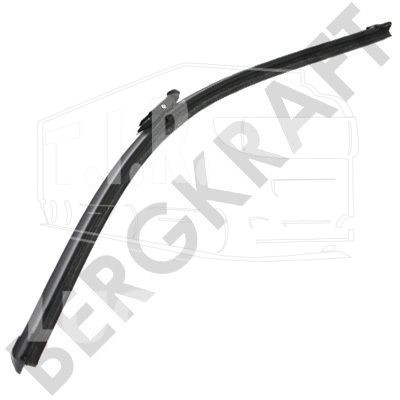 Щетка дворника 600 мм бескаркасная