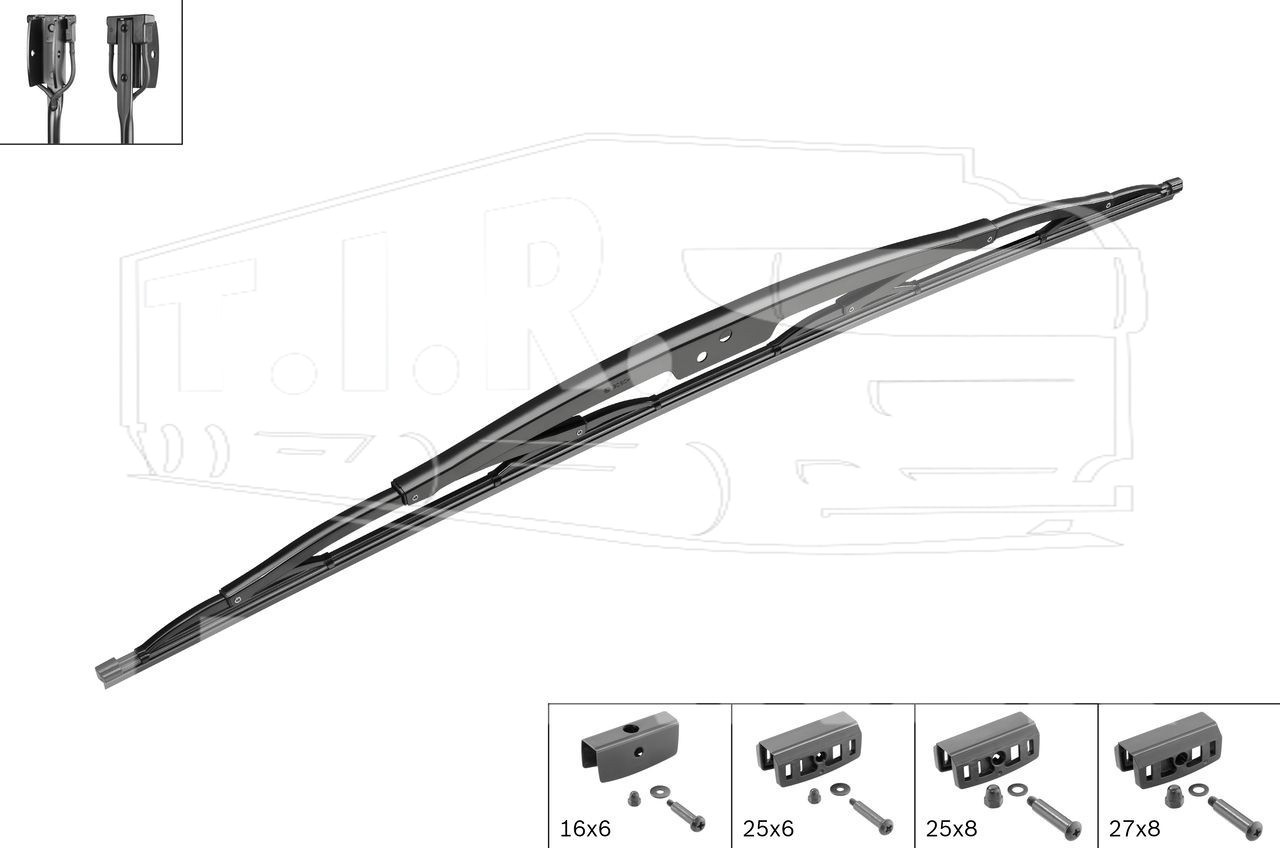 Щетка дворника 800 мм под болт