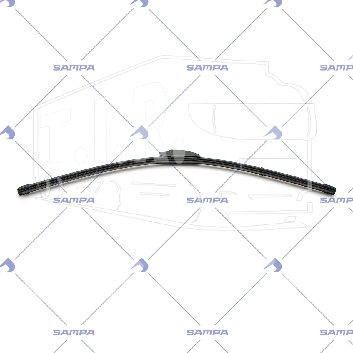 Щетка дворника 650 мм бескаркасная
