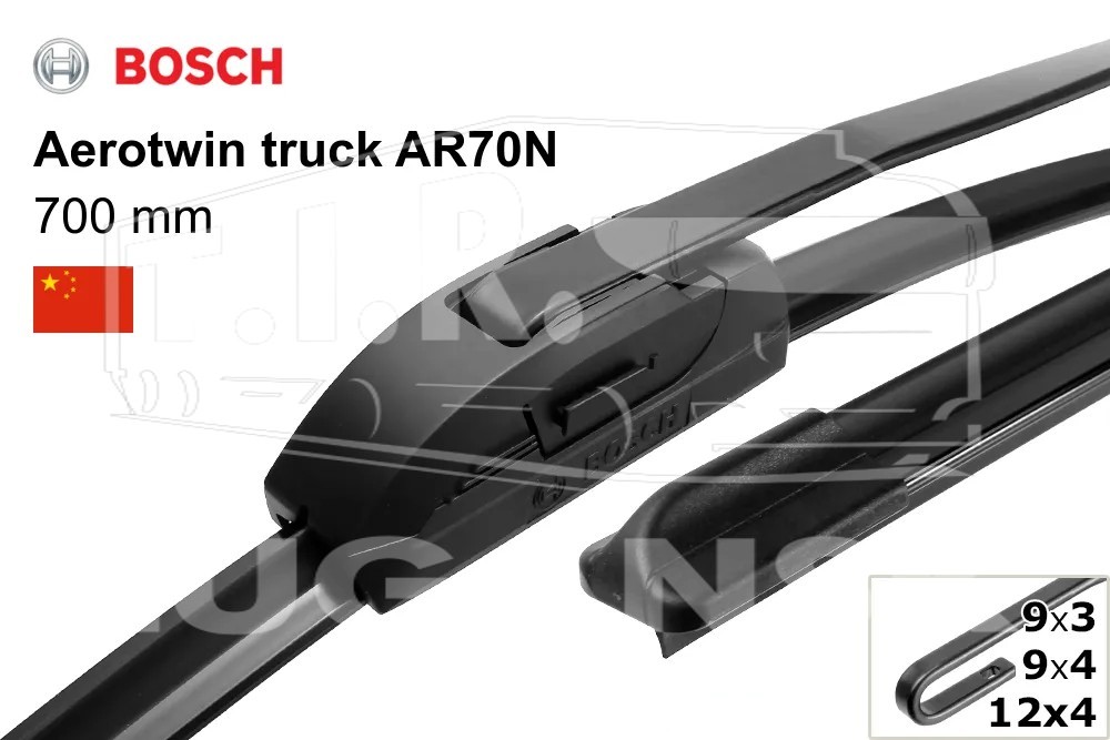 Щетка дворника 700 мм бескаркасная