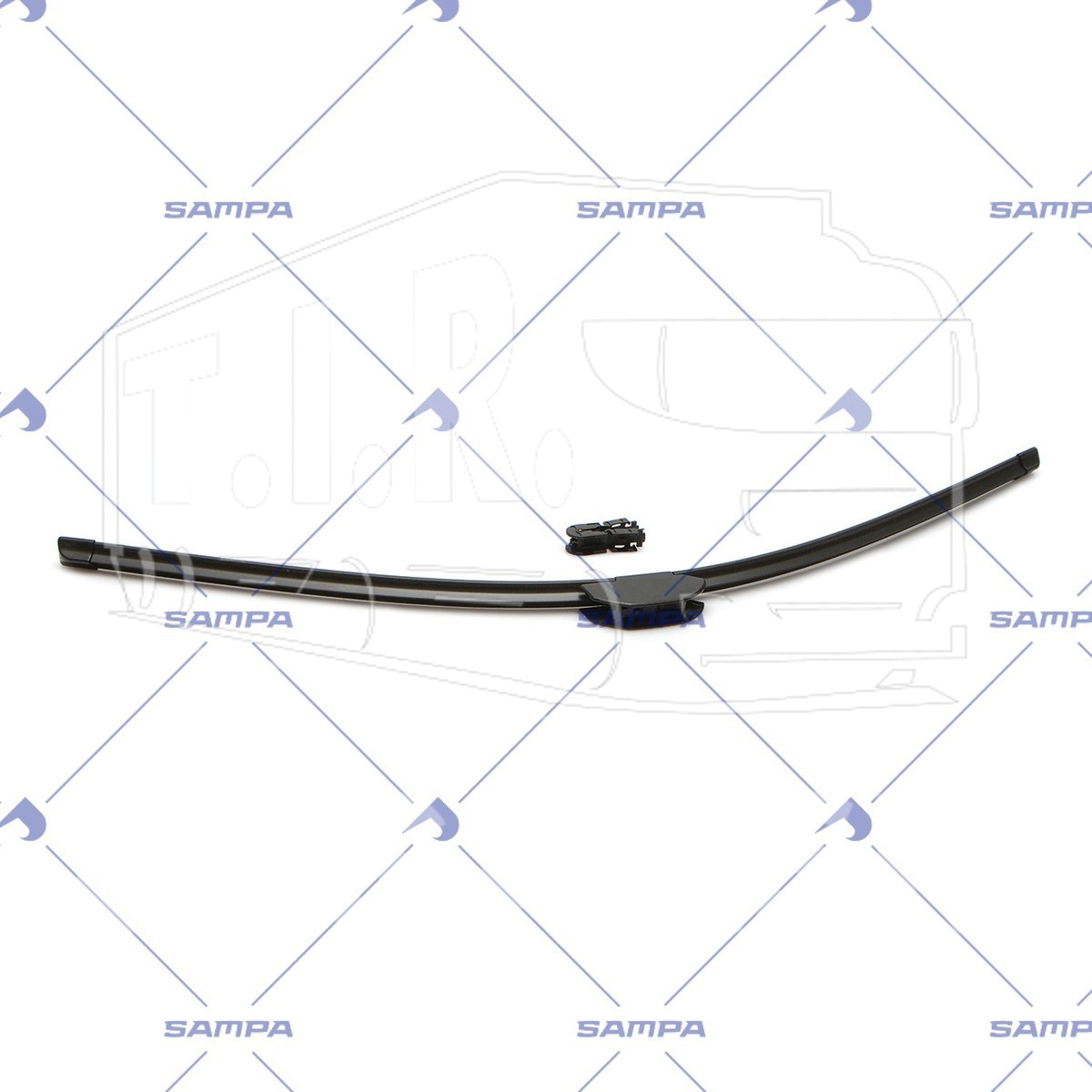 Щетка дворника 700 мм бескаркасная