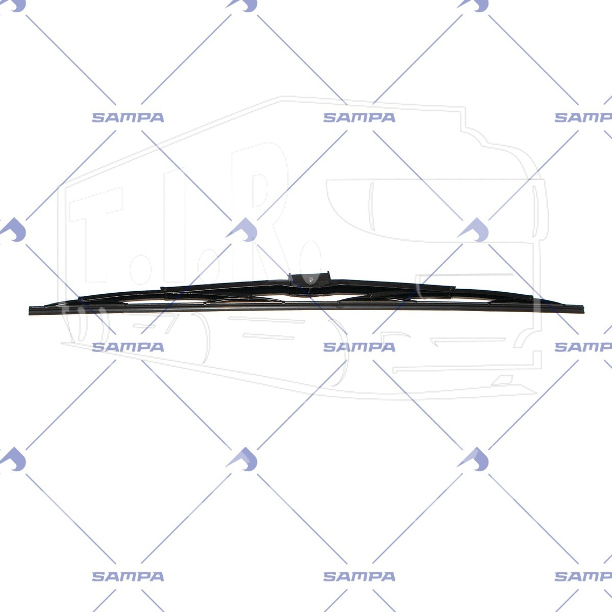 Щетка дворника 700мм под болт
