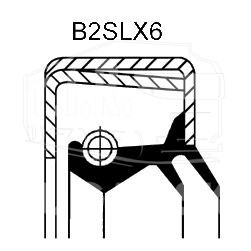 Сальник КПП 80*100*13/15