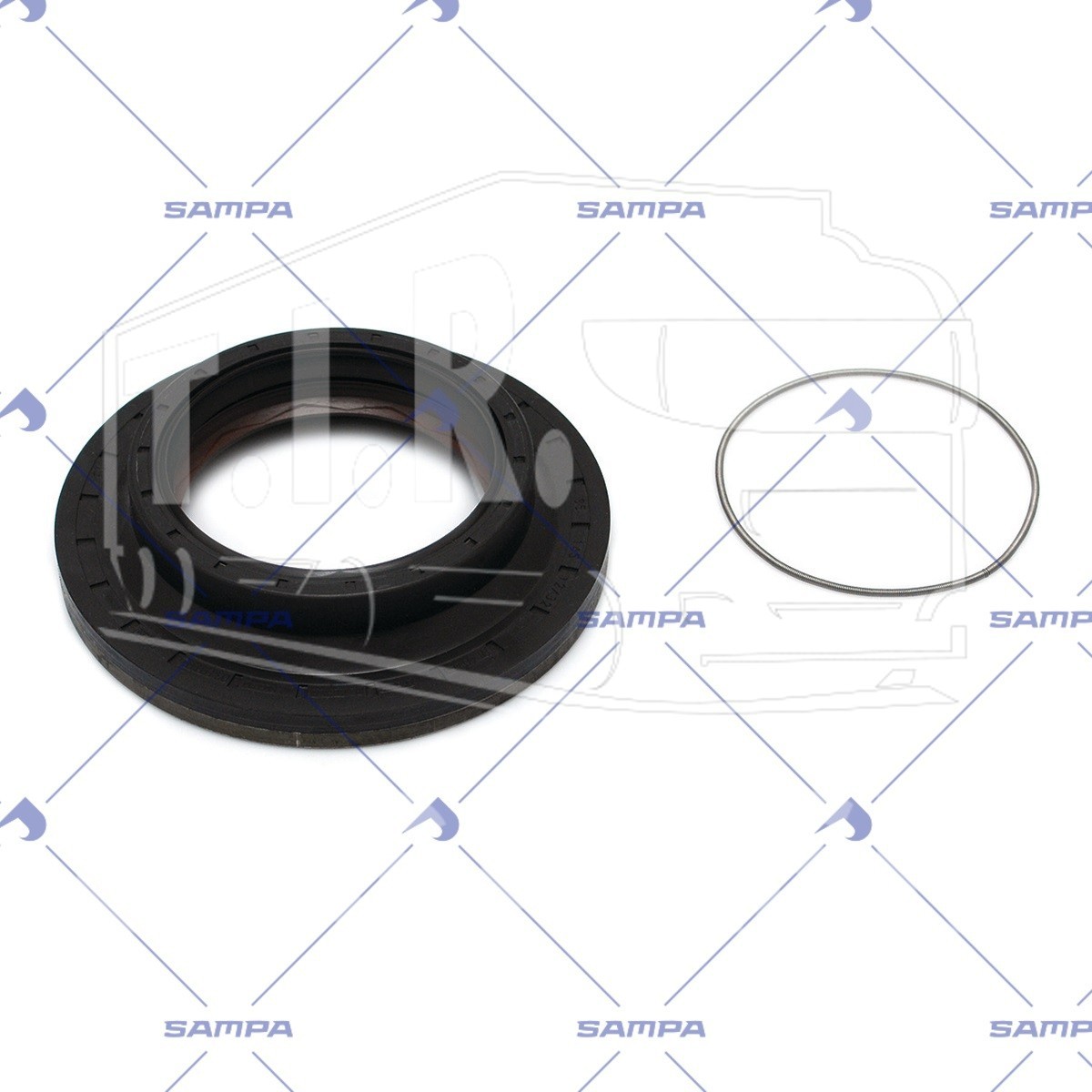 Сальник хвост-ка редуктора 85*145*12/32