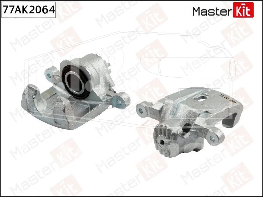 Суппорт задний лев