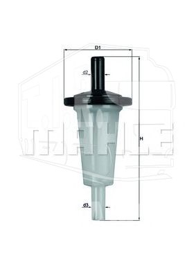 Фильтр топливный автономки прямой