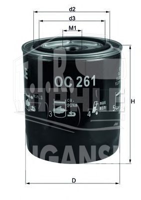 Фильтр масляный