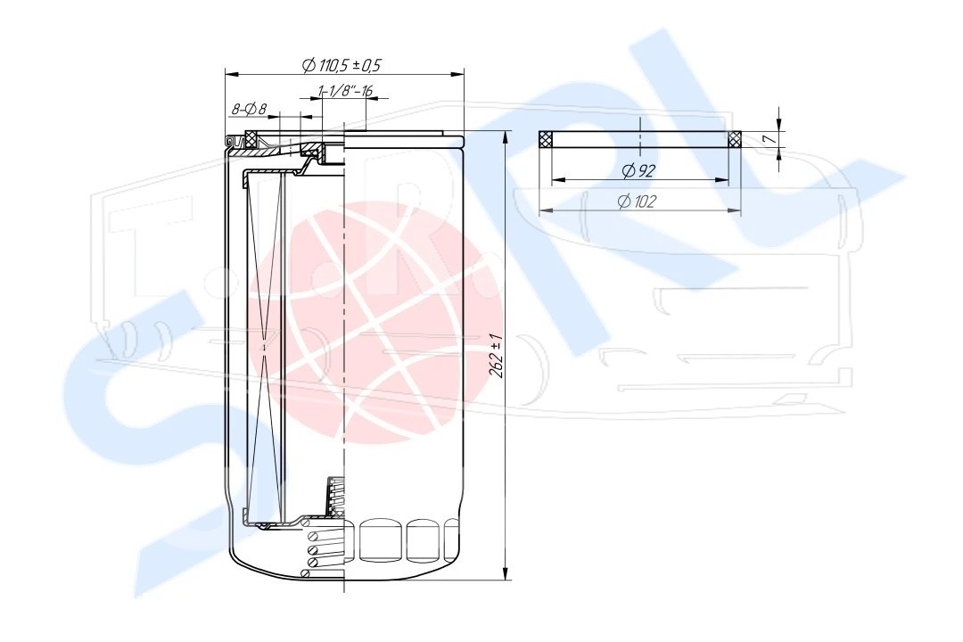 Фильтр масляный