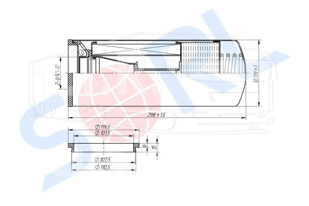 Фильтр масляный