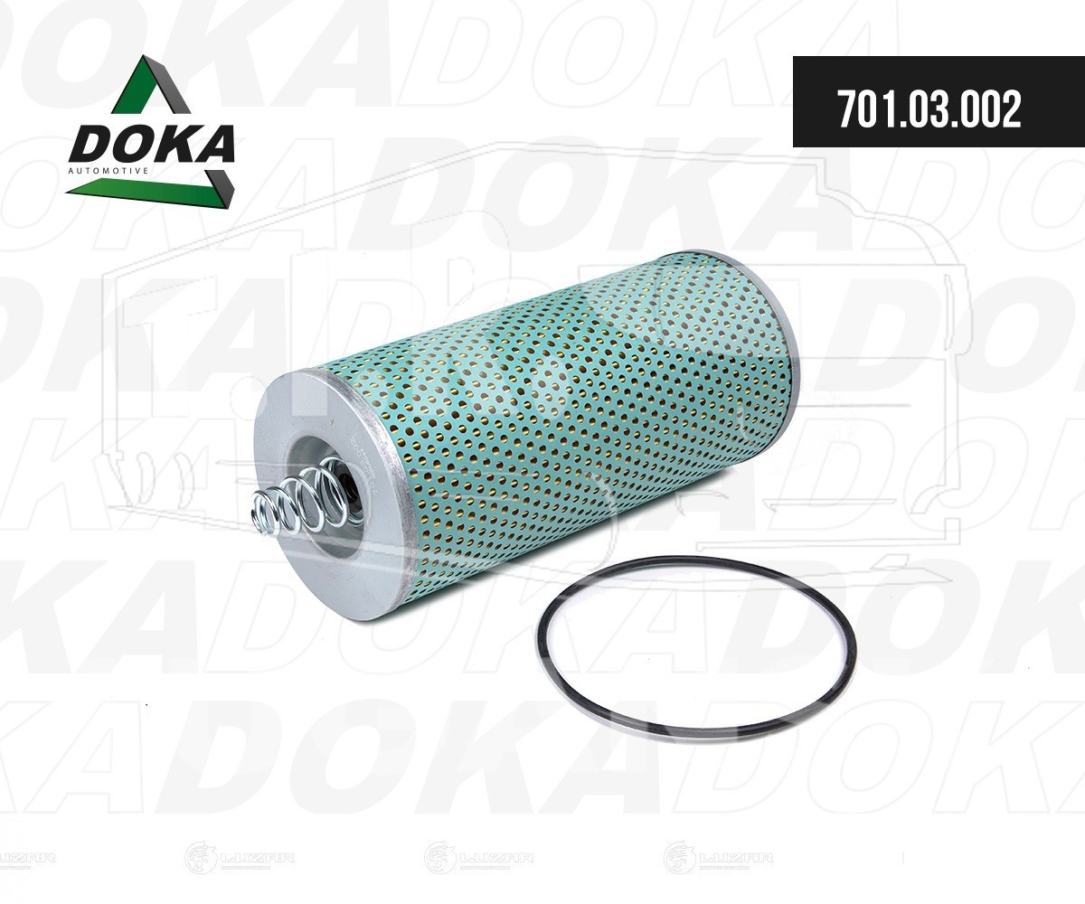 Фильтр масляный бумажный элемент с пружиной, H=270, D=120