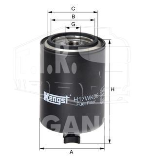 Фильтр топливный 13/16-18 UNS-2B