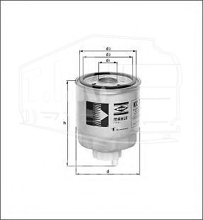 Фильтр топливный сепаратор M16*1.5