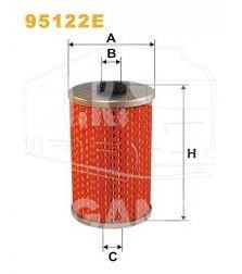 Фильтр топливный 65*115