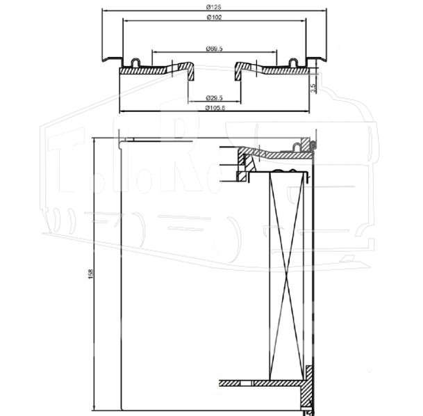 Фильтр топливный