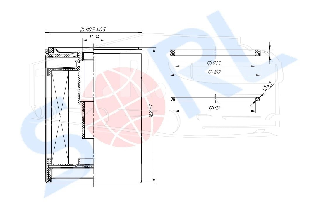Фильтр топливный