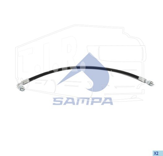 Шланг подъема кабины 0490mm