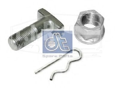 Шпилька колеса М20*2*57 (с гайкой и стопором)