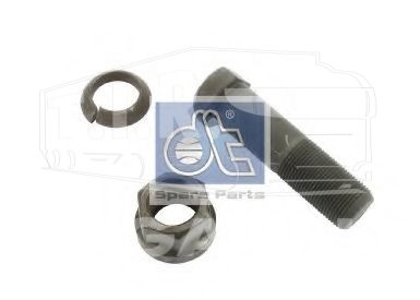 Wheel bolt, complete