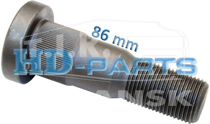 Шпилька колеса 7/8"-14UNF*86 пер