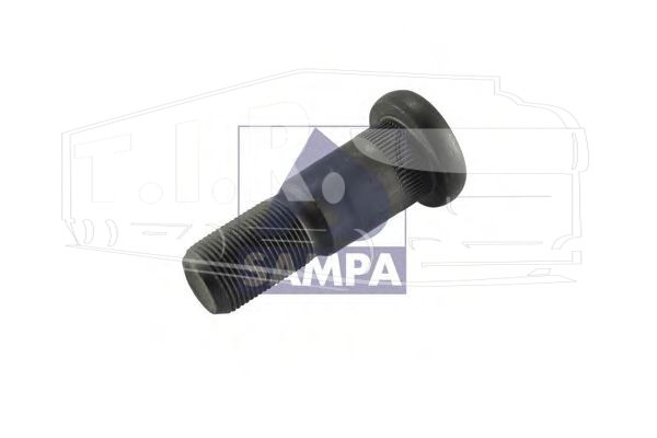 Шпилька колеса М22*1.5*74MM