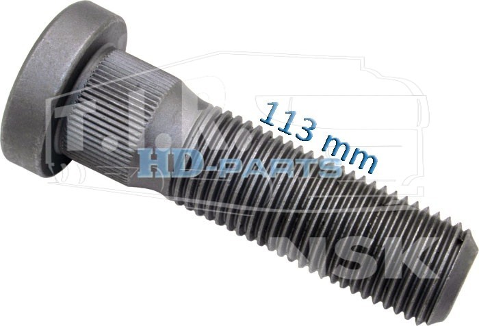 Шпилька колеса 7/8"-11BSF*113 (10.9)