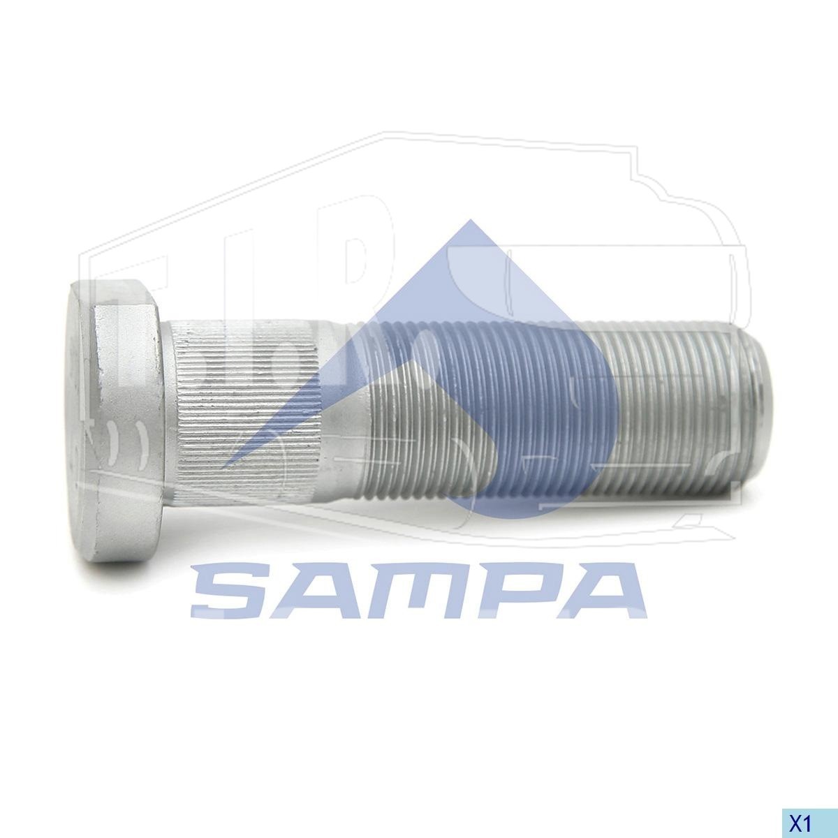 Шпилька колеса М22*1.5*75/85 зад