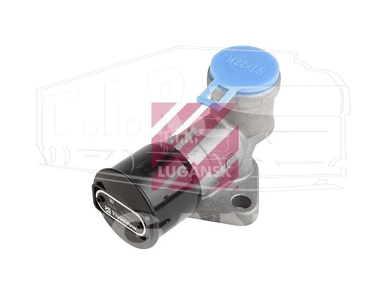 Клапан растормаживания прицепа