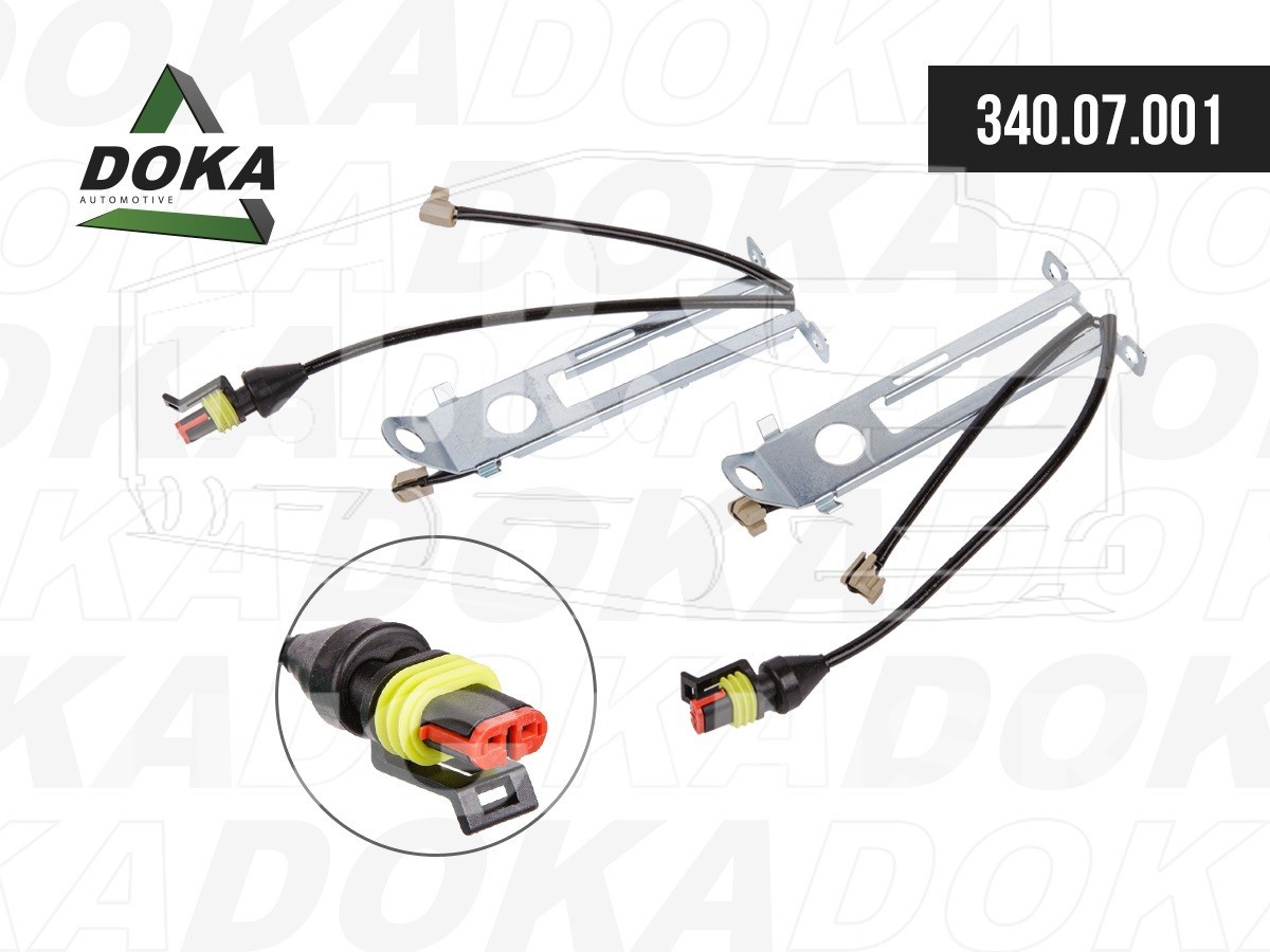 Индикатор износа тормозных колодок, комплект