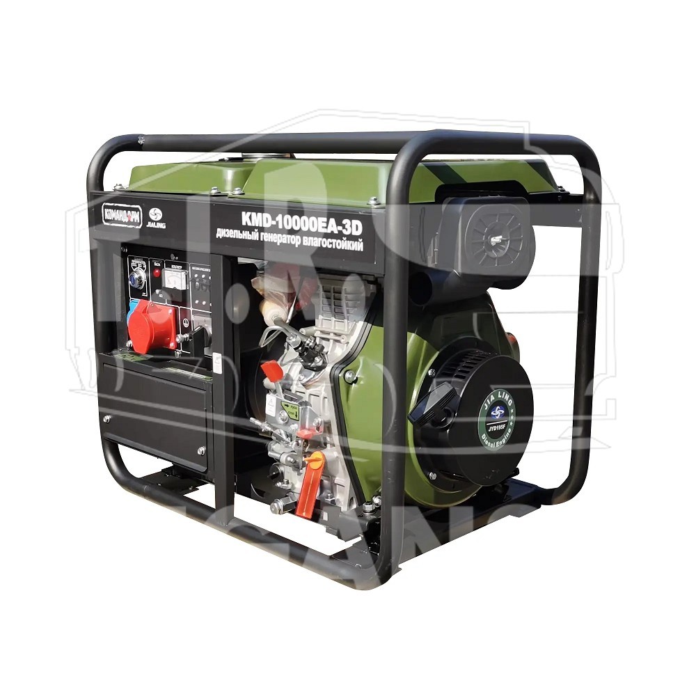 Генератор дизельный Командарм 7,2 кВт KMD-10000EA-3D